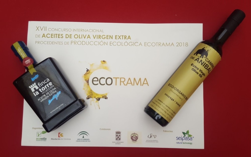 Finca La Torre Hojiblanca and Camino de Aníbal, winners of the Ecotrama 2018