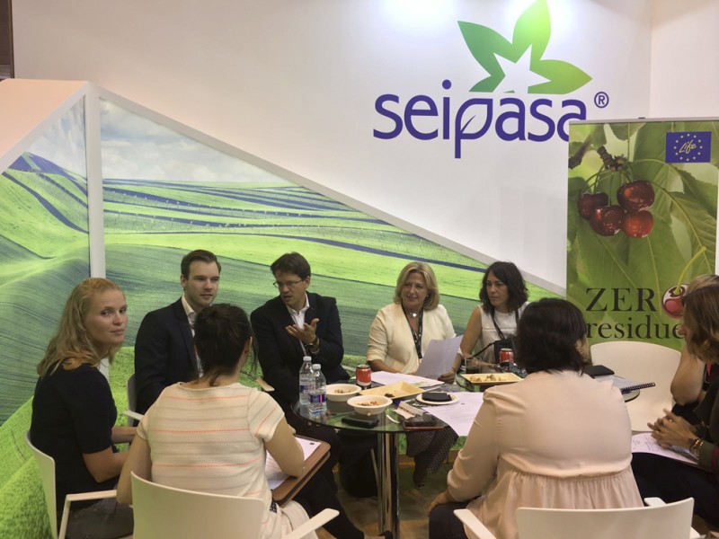 Reunión socios Life+ Cero Residuos en el stand de SEIPASA de Fruit Attraction 2016