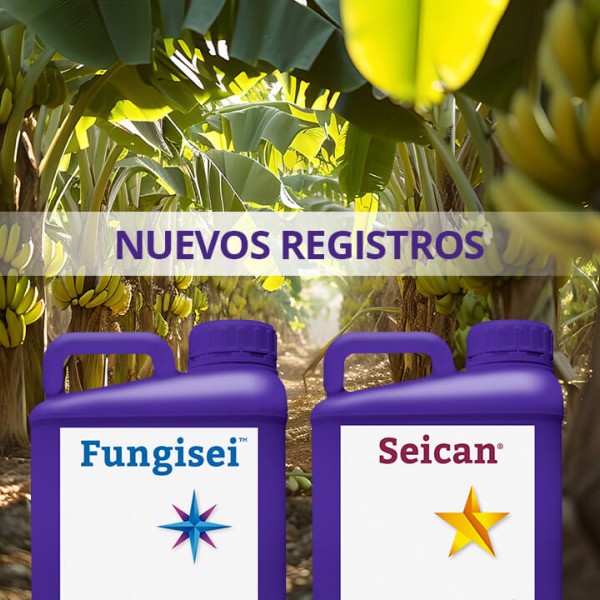 Nuevos registro de Seipasa para biocontrol en banano