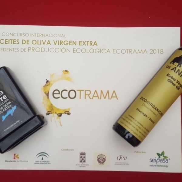 Finca La Torre Hojiblanca and Camino de Aníbal, winners of the Ecotrama 2018
