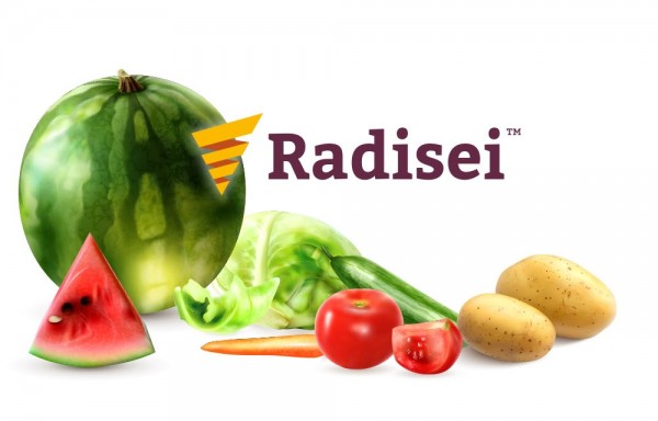 Ampliación de etiqueta de Radisei para hortícolas